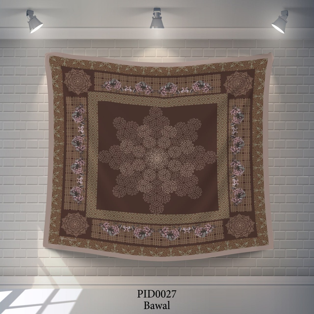 Tudung Bawal (Square Hijab) in PID0027