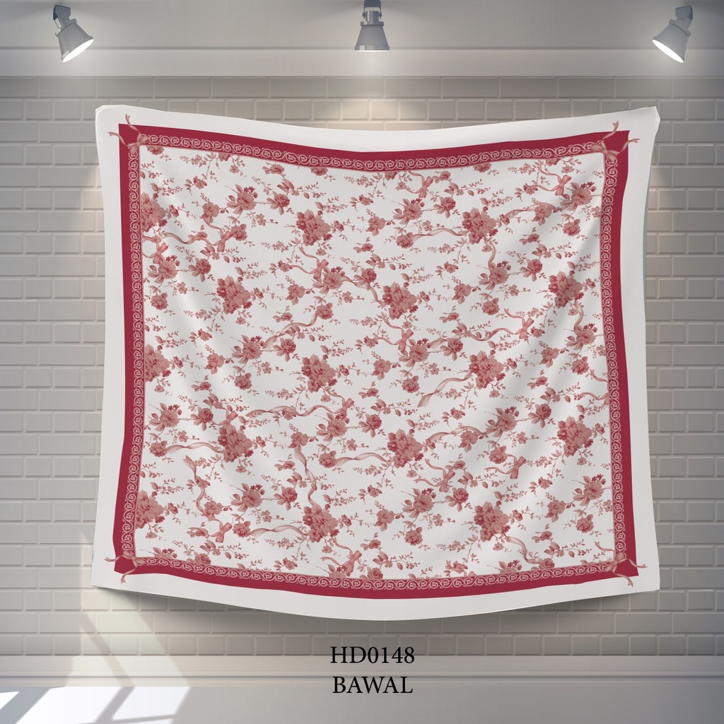 Tudung Bawal (Square Hijab) in HD0148