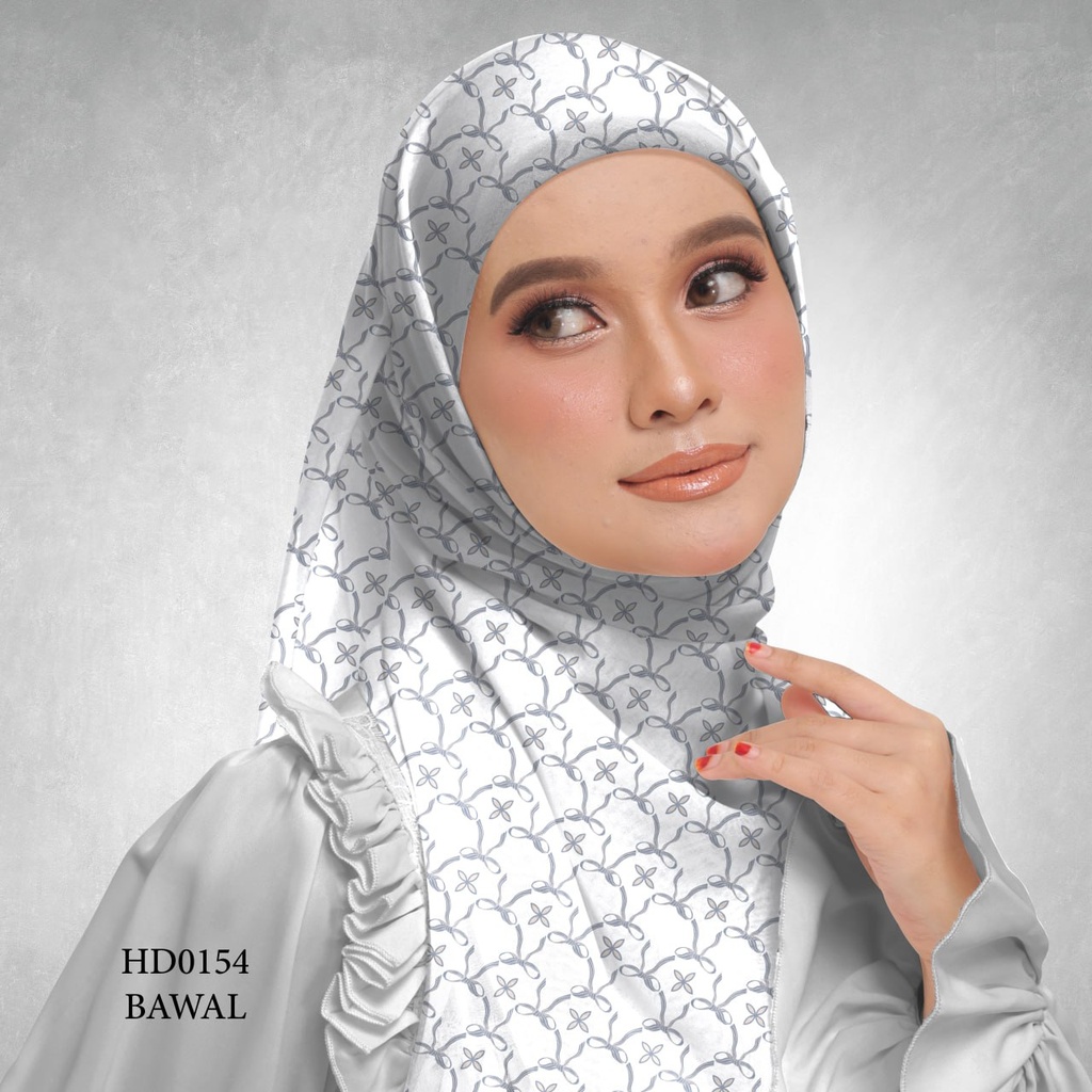 Tudung Bawal (Square Hijab) in HD0154