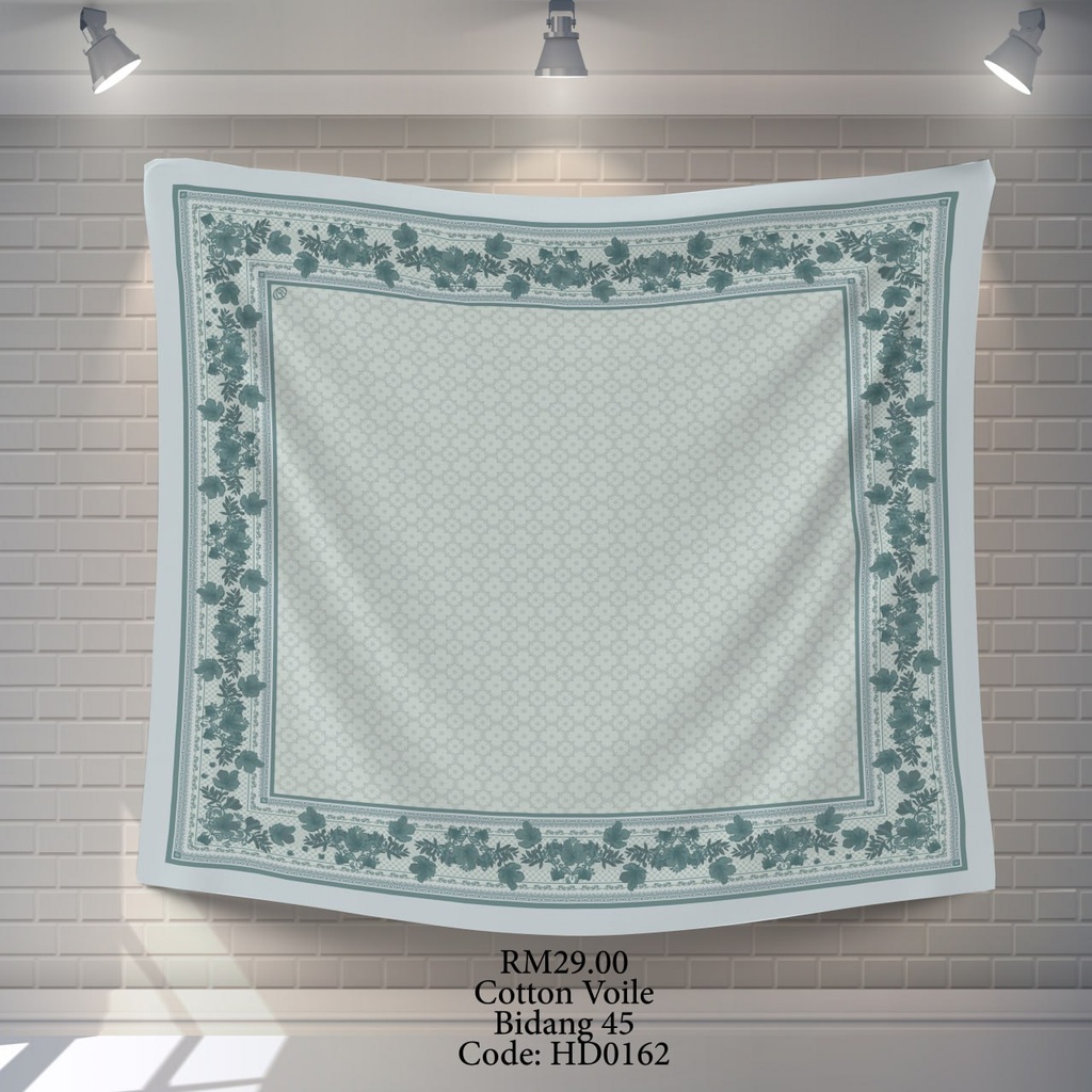 Tudung Bawal (Square Hijab) in HD0162