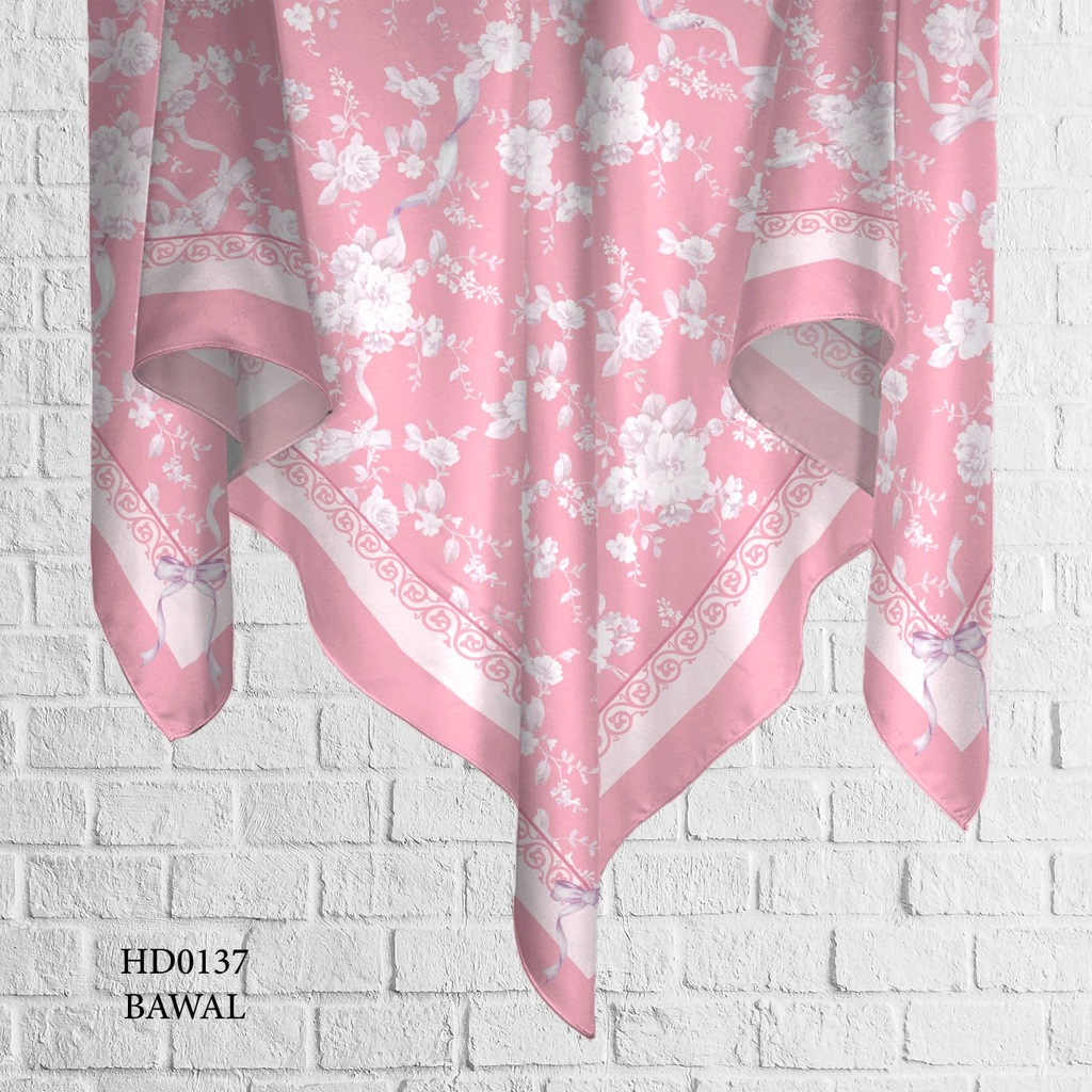Tudung Bawal (Square Hijab) in HD0137