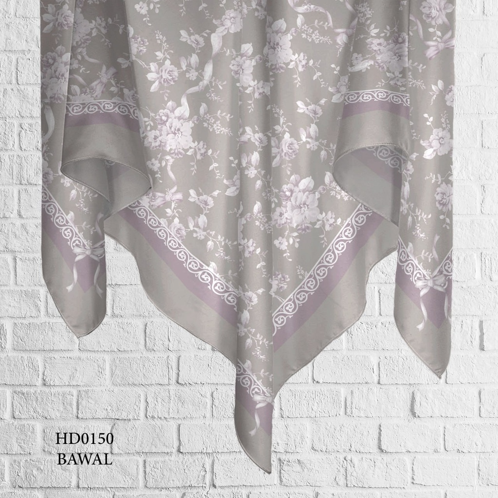 Tudung Bawal (Square Hijab) in HD0150